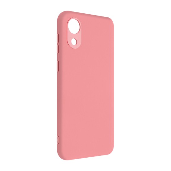 Capa de Silicone para Samsung Galaxy A03 Core Rosa